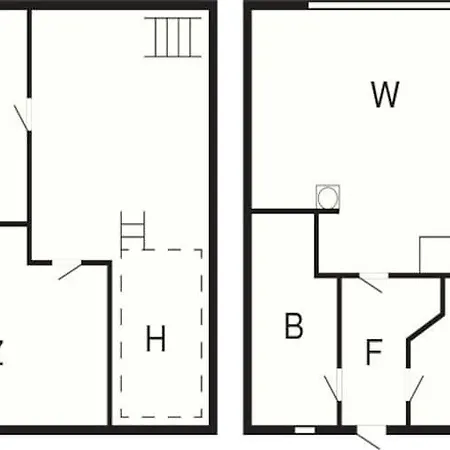 Holiday home 8 Person On A In Bl Vand Blavand